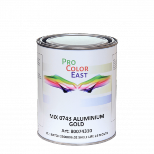 ProColorEast MIX 0743 Aluminium Gold 1 л