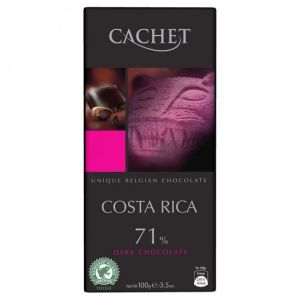 Шоколад "Cachet"  Costa Rica Dark Chocolate 71%, 100 г
