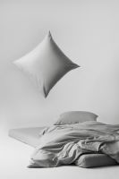 Перкаль 1.5 спальный [в ассортименте] Urban Family Ледниковый серый постельное белье