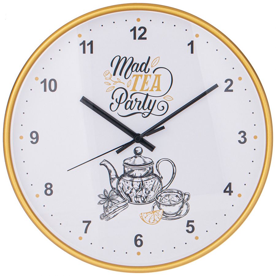 Часы настенные "Mad tea party" 30.5 см