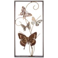 Панно настенное коллекция "Бабочки" 29.8x59.7x5.1 см