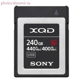 Карта памяти Sony XQD 240Gb QDG240F (440/400 MB/s)