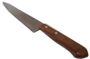 030 Нож "TRAMONTINA", с деревянной ручкой, арт: 22901/006 (60 шт. / Кор)