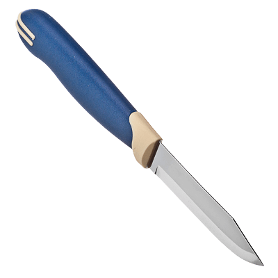 017 Нож "TRAMONTINA MULTICOLOR" (цена за шт), овощной. 23511/213, пр-во: Китай