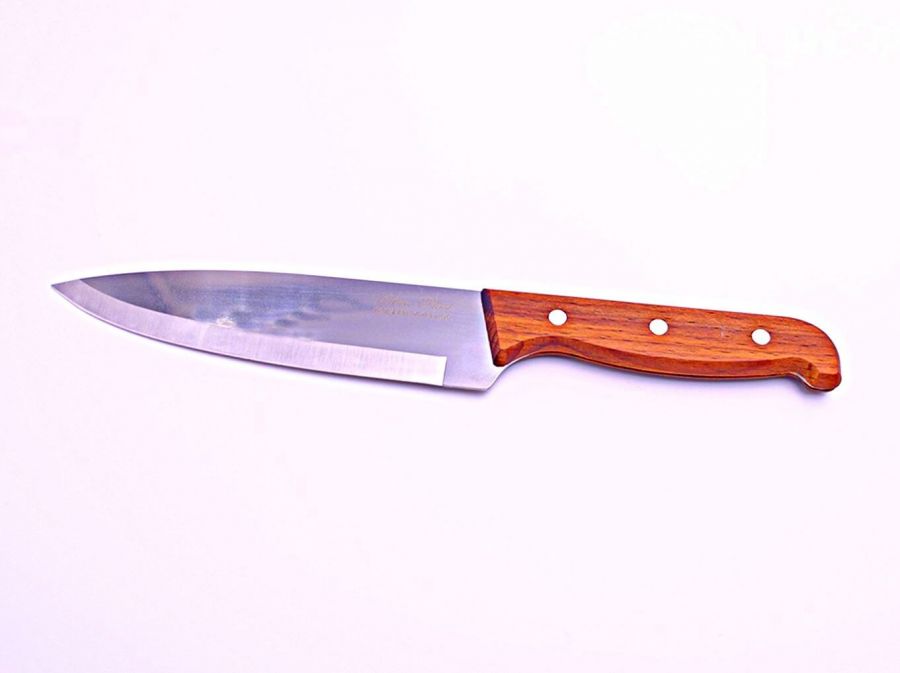 099 Шеф нож, с деревянной ручкой - (30 см), арт: кн-110
