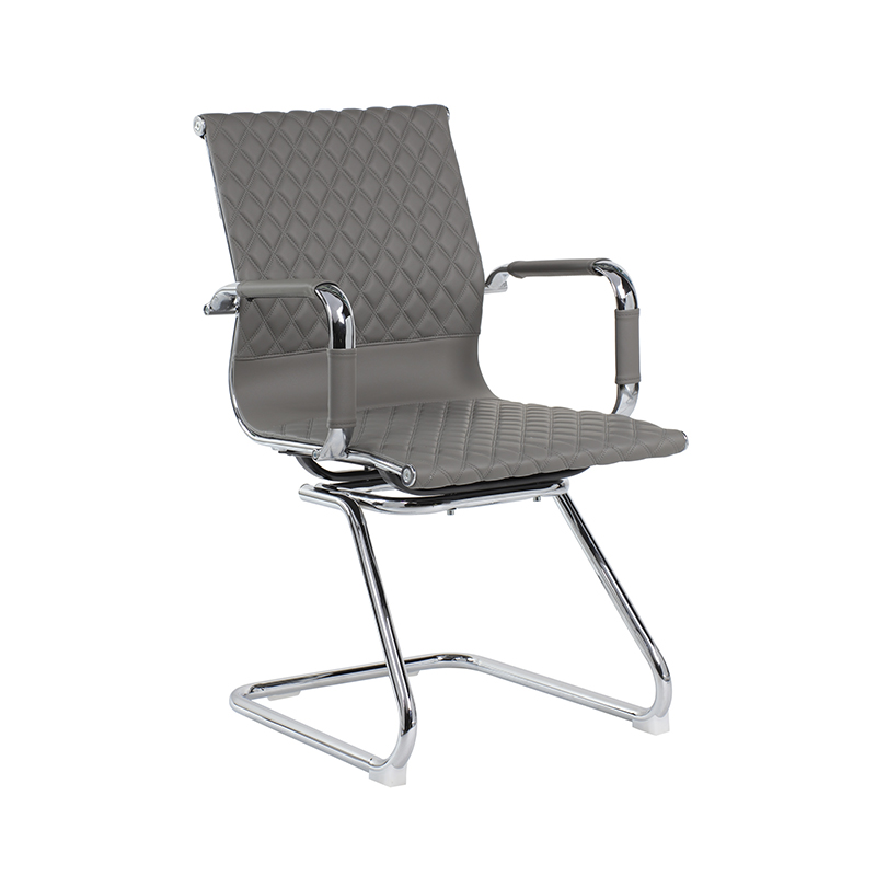 RC 6016-3 Kонференц-кресло (Серая эко-кожа)