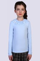 Блузка для девочки Вероника 13141 [светло-голубой]