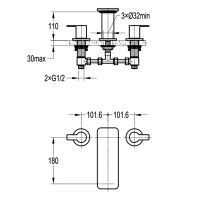 схема Flova Spring FH 7155BC-686