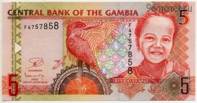 Гамбия 5 даласи 2013