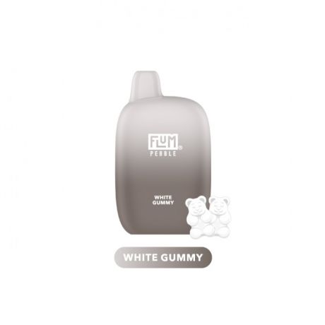 FLUM Pebble 6000 - White Gummy