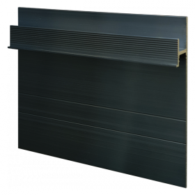 Плинтус Скрытый Теневой Профиль Ликорн С-02.2.3 Черный Д2050 мм / Deartio