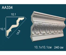 Карниз Потолочный Perfect AA334 Д240xШ10.1xВ10.1 см /Перфект