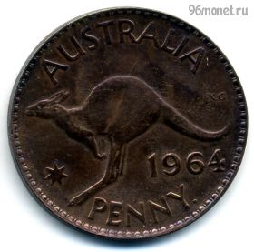 Австралия 1 пенни 1964