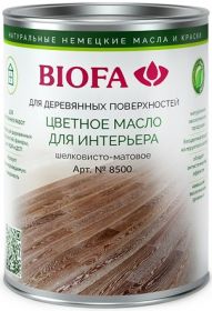 Масло для интерьера biofa 8500