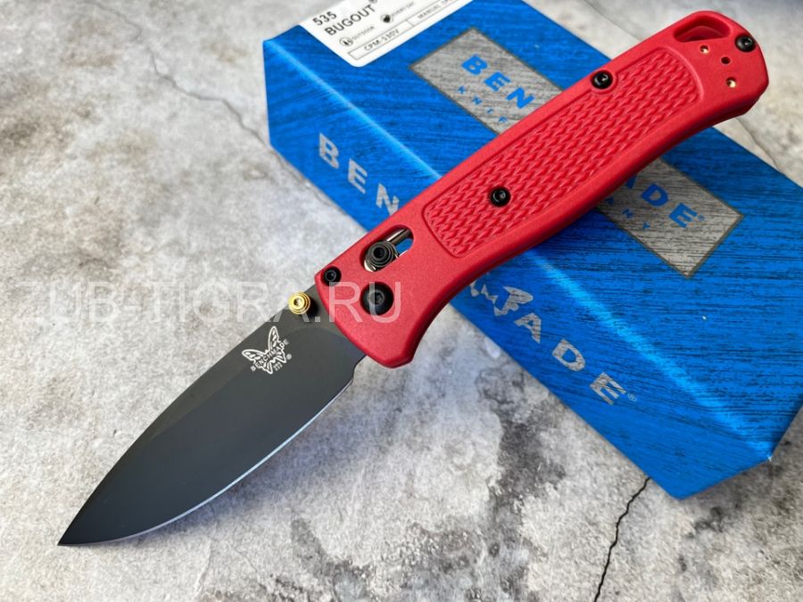 Нож Benchmade Bugout 535 Red-black