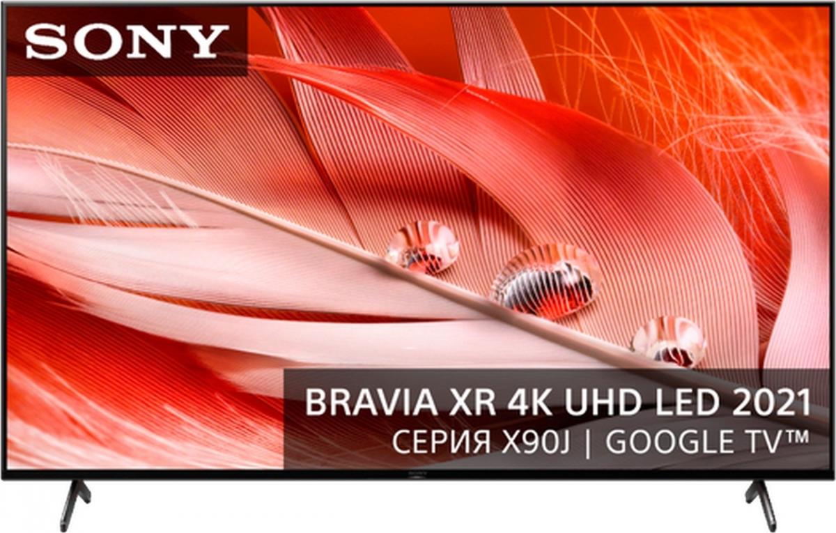 65" Телевизор Sony XR-65X90J 2021 LED, HDR, OLED, черный