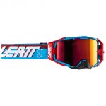 Leatt Velocity 6.5 Iriz Cyan Red 28% очки для мотокросса и эндуро