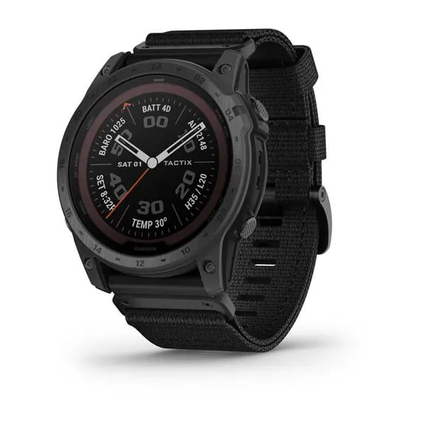 Умные часы Garmin Tactix 7 Pro с черным нейлоновым ремешком фото