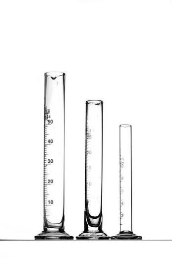 Цилиндр мерный 1-2000-1, 2000 мл, со стеклянным основанием, с носиком