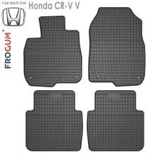 Коврики Honda CR-V V от 2018 - 2023 в салон резиновые Frogum (Польша) - 4 шт.