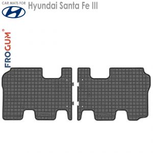 Коврики салона Hyundai Santa Fe III 3-й ряд Frogum (Польша) - арт 546528-1