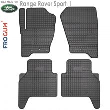 Коврики Land Rover Range Rover Sport I от 2005 - 2013 в салон резиновые Frogum (Польша) - 4 шт.
