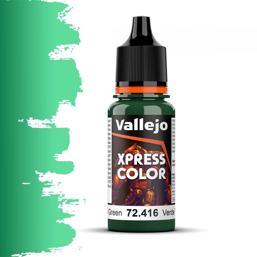 Краска Vallejo Xpress Color - Troll Green (72.416)