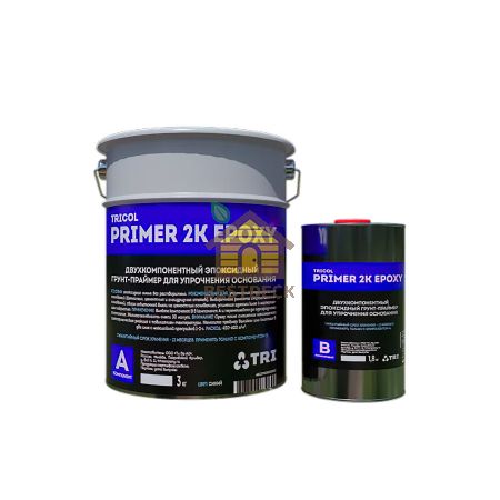 Двухкомпонентный грунт- праймер TRICOL PRIMER 2K EPOXY (3,6кг)