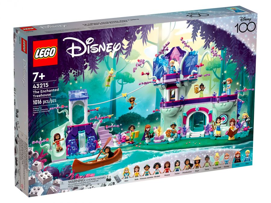 Конструктор LEGO Disney Princess 43215 "Заколдованный домик на дереве", 1016 дет.