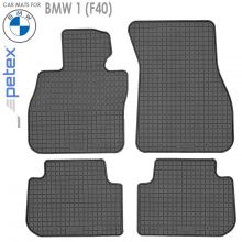 Коврики BMW 1 (F40) от 2019 -  в салон резиновые Petex (Германия) - 4 шт.