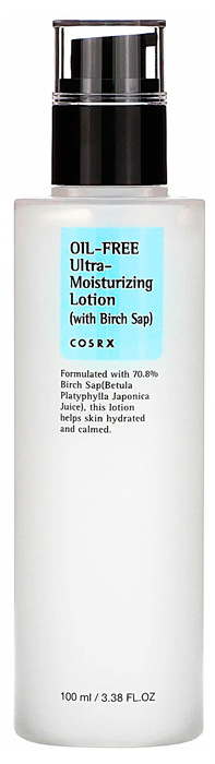 COSRX Лосьон увлажняющий с березовым соком. Oil-free ultra moisturizing lotion with birch, 100 мл.