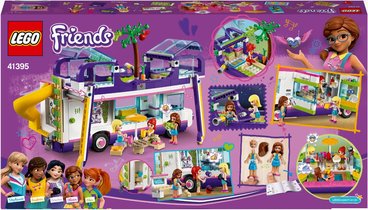 Конструктор LEGO Friends 41395 Автобус для друзей