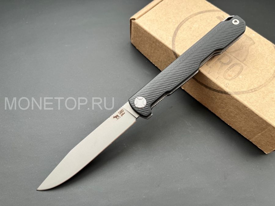 Нож САРО Авиационный SINGLE, К110, чёрный G10