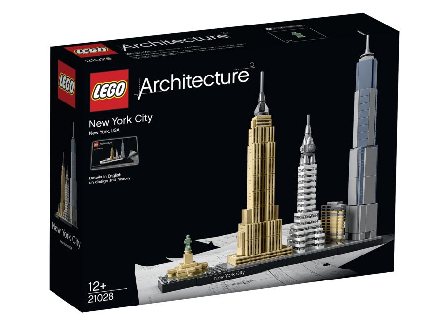 Конструктор LEGO Architecture 21028 "Нью-Йорк", 598 дет.