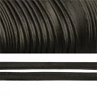 фото Кант TBY атласный ширина 11 мм цвет F322 (060) черный (КА.060.ЧЕРНЫЙ)