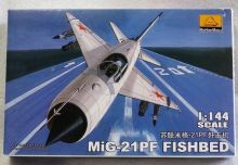 Сборная модель самолета МиГ-21ПФ 1:144