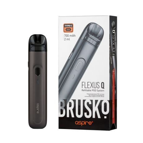 Brusko FLEXUS Q 700 mAh - Темно-серый металлический