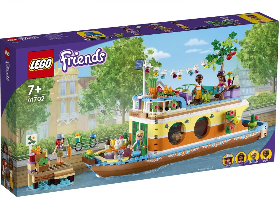 Конструктор LEGO Friends 41702 "Плавучий дом на канале", 737 дет.