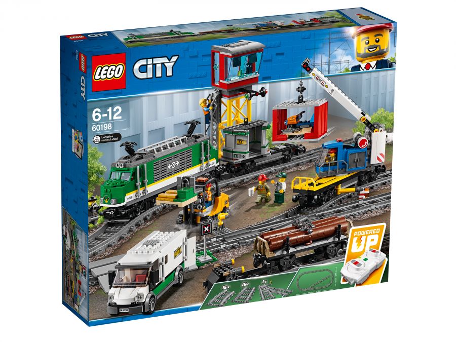 Конструктор LEGO City 60198 "Товарный поезд", 1226 дет.