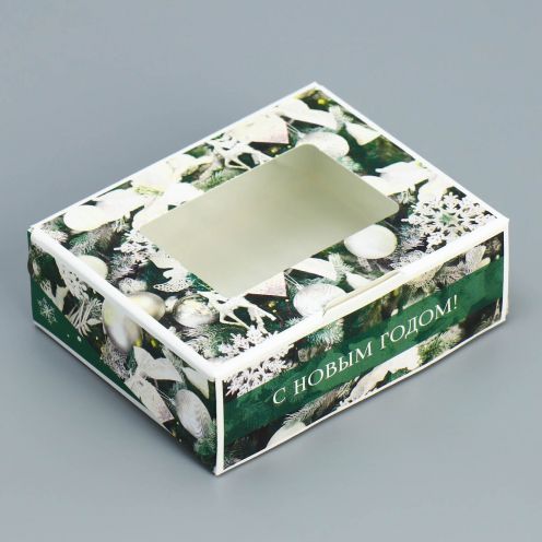 Коробка складная «Фотографичный», 10 х 8 х 3,5 см., арт. 9705309