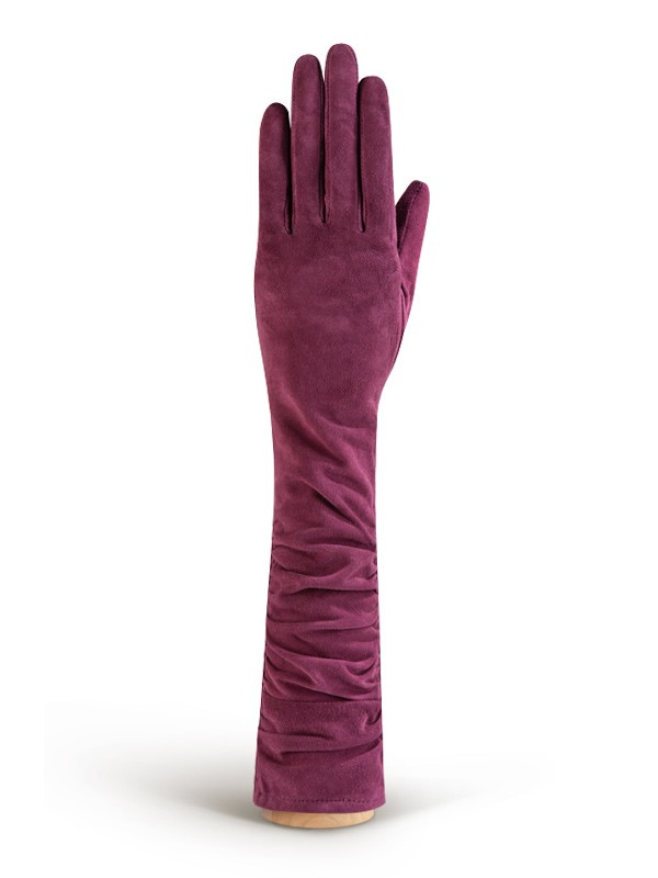 Бордовые женские перчатки ш+каш. IS02010 merlot ELEGANZZA