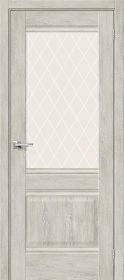 Межкомнатная Дверь с Экошпоном Bravo Прима-3 Chalet Provence / White Сrystal 600x2000, 700x2000, 800x2000, 900x2000мм / Браво