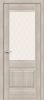 Межкомнатная Дверь с Экошпоном Bravo Прима-3 Cappuccino Melinga / White Сrystal 600x2000, 700x2000, 800x2000, 900x2000мм / Браво