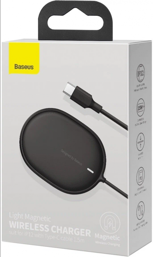 Беспроводное зарядное устройство Baseus Light Magnetic Wireless Charger MagSafe