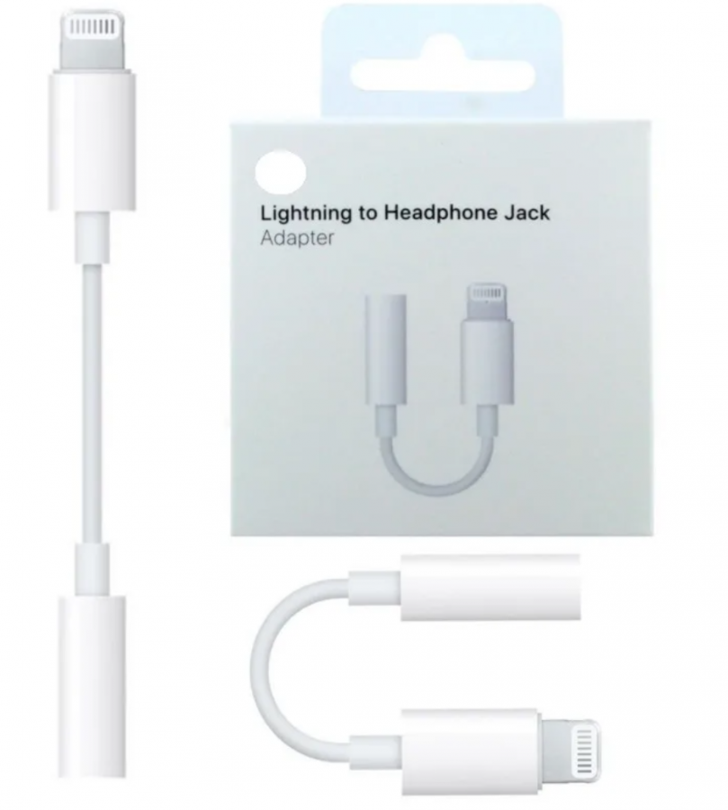 Переходник для iPhone Lightning/USB-C to Audio 3.5 Orig