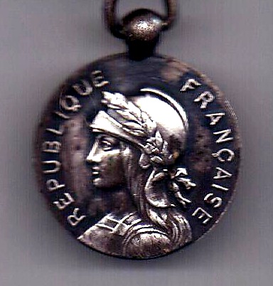 медаль 1893 Франция Колониальная медаль AUNC