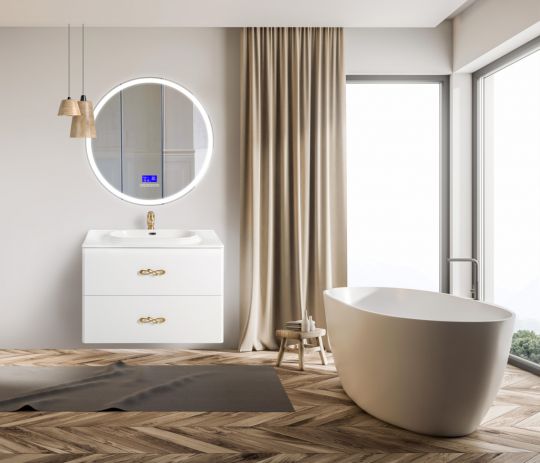 Зеркало для ванной комнаты BelBagno SPC-RNG-700-LED-TCH-RAD ФОТО