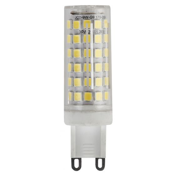 Светодиодная лампа ЭРА стандарт G9 220V 9W (720lm) 4000K 4К 52х16 кукуруза LED JCD-9W-CER-840-G9