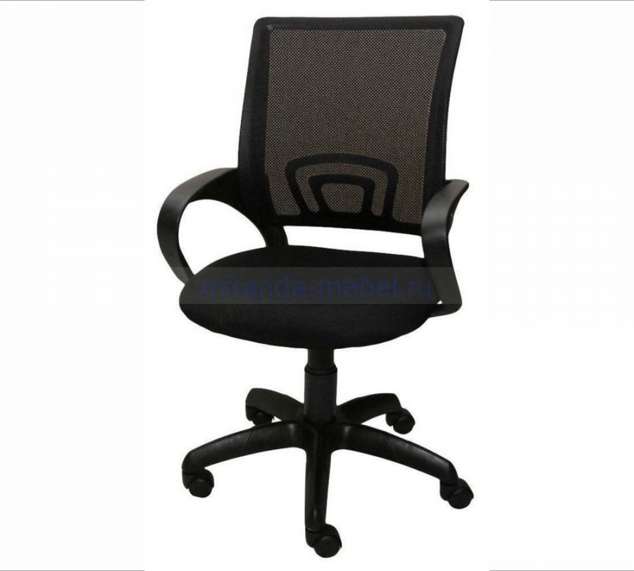 Кресло компьютерное "Премьер 5" (S) сетка черная, крестовина пластик