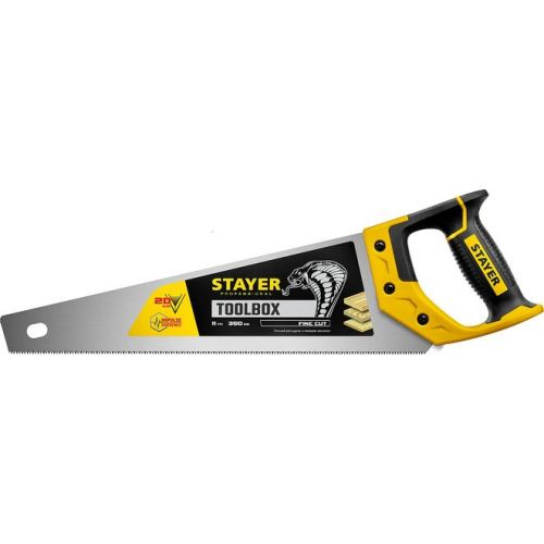 STAYER 10 TPI, 350 мм, ножовка многоцелевая (пила) TOOLBOX 2-15091-45_z01 Professional